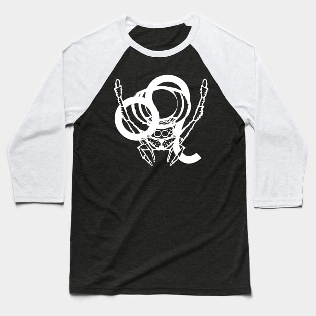 Zodiac Spiders : Leo Baseball T-Shirt by Spiderluf